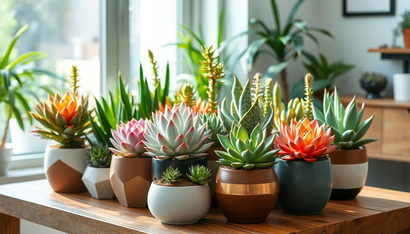 plant succulents